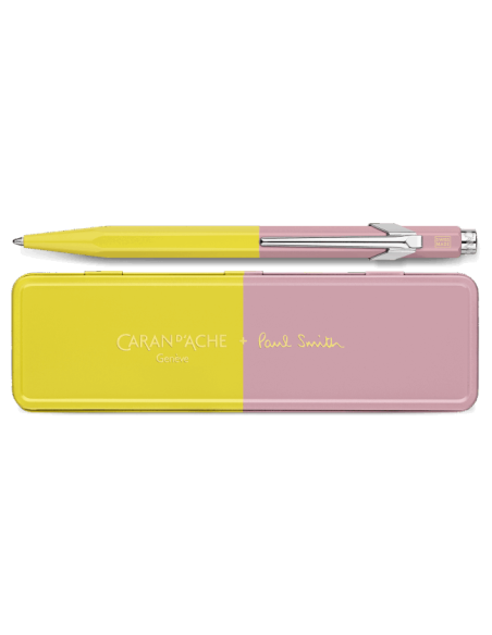 Comprar Esferográfica Caran d´Ache 849 Paul Smith ed. lim.Chartreuse/Rose | Edições Limitadas | Caran d Ache