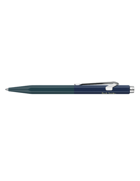 Comprar Esferográfica Caran d´Ache 849 Paul Smith ed. lim. Racing Green/Navy | Edições Limitadas | Caran d Ache