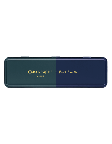 Comprar Esferográfica Caran d´Ache 849 Paul Smith ed. lim. Racing Green/Navy | Edições Limitadas | Caran d Ache