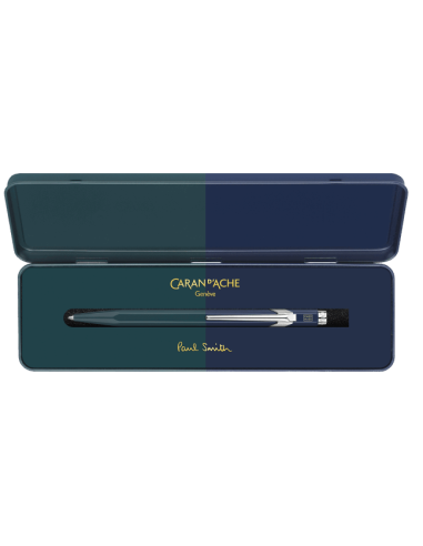 Comprar Esferográfica Caran d´Ache 849 Paul Smith ed. lim. Racing Green/Navy | Edições Limitadas | Caran d Ache
