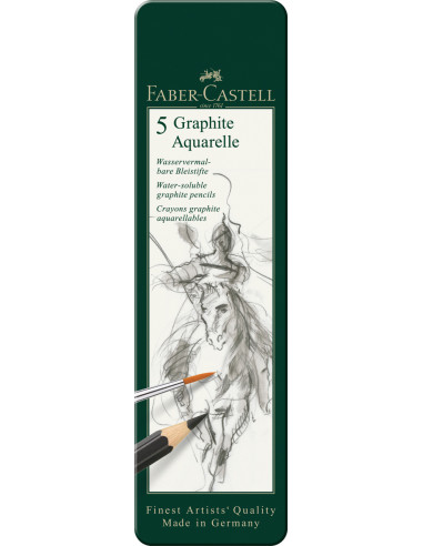 Cx. Faber-Castell Aquarelle C/5 Graduações 117805