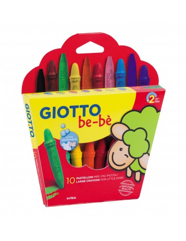 Comprar Giotto- Bébé Super ceras C/10 | Papelaria Online | Giotto be-bè
