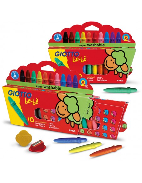 Comprar Giotto- Bébé Super ceras C/10 | Infantil | Giotto be-bè