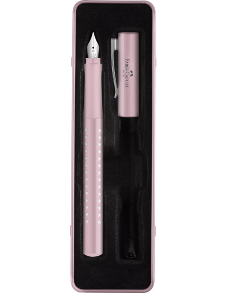 Comprar Caneta Faber-Castell Sparkle M Rosa Metálico | Canetas Aparo | Faber-Castell