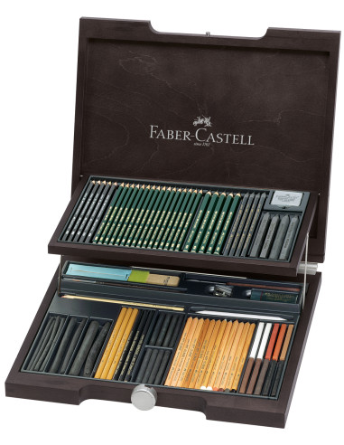 Comprar Comoda Madeira Wengé Faber-Castell Pitt Monochrome | Edição Limitada | Faber-Castell