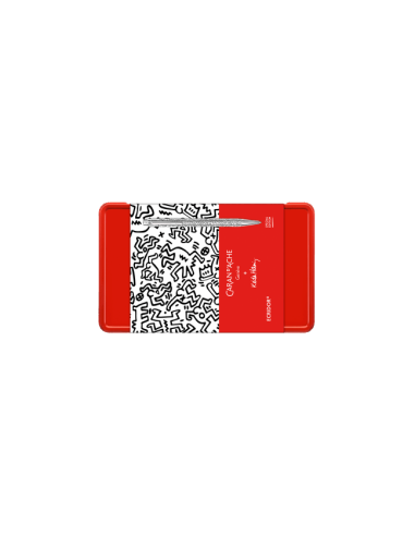 Comprar Esferográfica Caran d´Ache Ecridor Keith Haring + Bolsa | Edições Limitadas | Caran d Ache