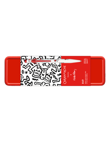 Comprar Esferográfica Caran D´Ache 849 KEITH HARING White - Edição Especial 849.123 | Edições Limitadas | Caran d Ache