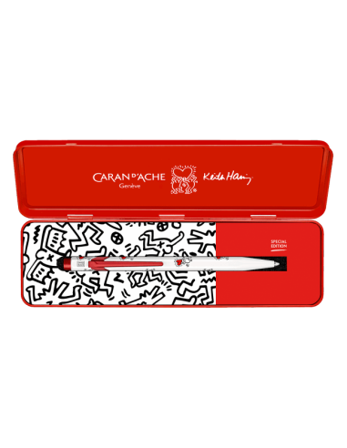 Comprar Esferográfica Caran D´Ache 849 KEITH HARING White - Edição Especial 849.123 | Edições Limitadas | Caran d Ache