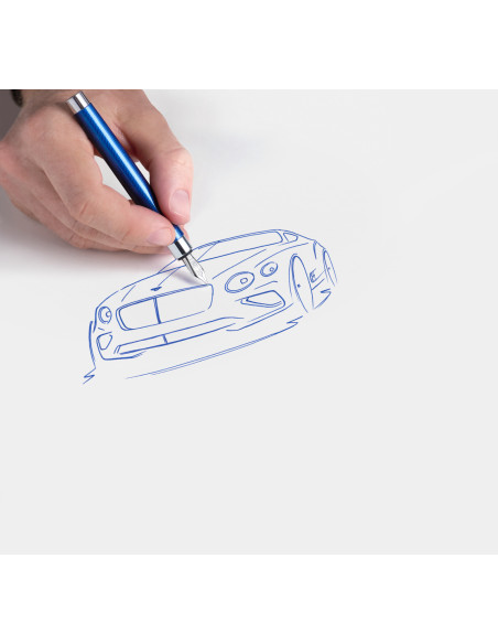 Comprar Caneta tinteiro Graf Von Faber-Castell Bentley Sequin Azul F | Edições Limitadas | Faber-Castell