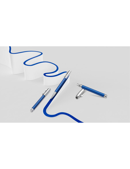 Comprar Caneta tinteiro Graf Von Faber-Castell Bentley Sequin Azul F | Edições Limitadas | Faber-Castell