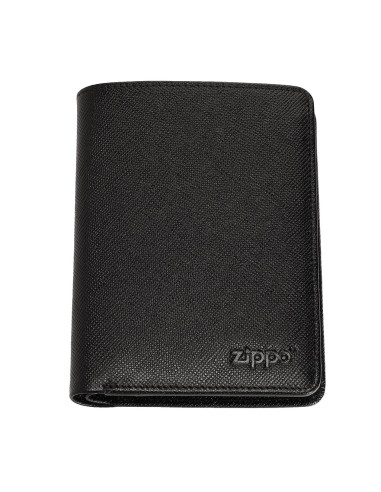 Carteira Zippo Vertical Saffiano RFID C/Porta Moedas 2007072
