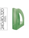 Comprar Porta Revistas Plástico Verde kiwi translucido. | Porta Revistas | Q-Connect