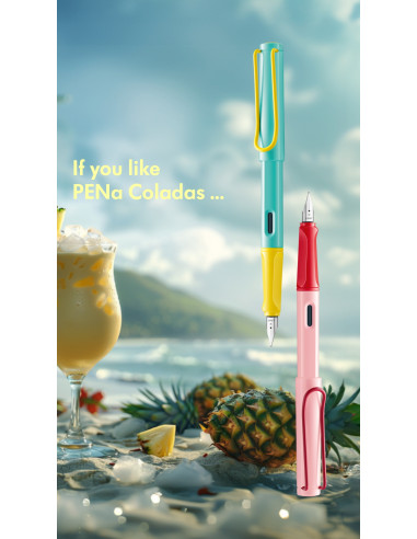 Comprar Caneta Lamy Safari Pina Colada ( M ) | Canetas Aparo | Lamy