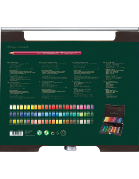 Comprar Cómoda Polychromos Faber-Castell C/72 | Lápis de cor Polychromos | Faber-Castell