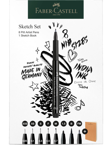 Comprar Sketch Set Artist Pen Faber-Castell | Brush Pen | Faber-Castell