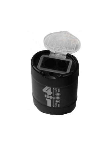 Comprar Apara Lápis Kum 4-in-1 K4 Preto | Apara Lápis | Kum