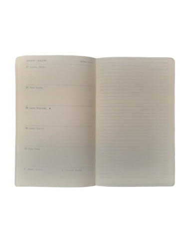 Comprar Agenda Semanal 90 X 140 Paros Preta | Agendas | Papelaria João Correia