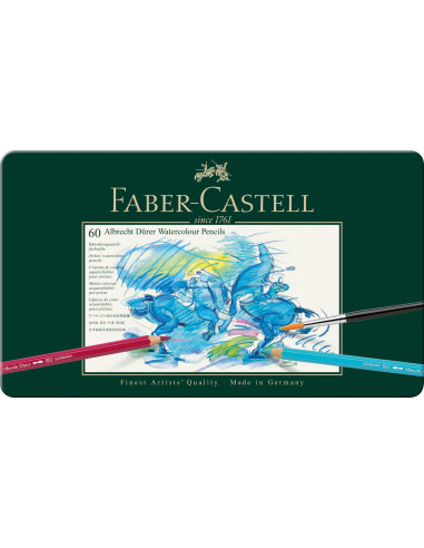 Comprar Lápis Faber-Castell Albrecht Dürer Aquarela C/60 | Lápis de Cor Aguareláveis | Faber-Castell