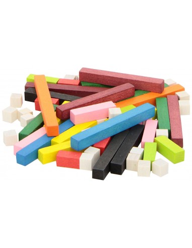 Comprar Jogo Didáctico Cuisenaire em Madeira C/55 PCS | Jogos Educativos | 