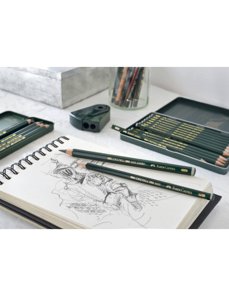 Comprar Cx. Faber-Castell C/6 Graduações Jumbo | Lápis Graphite | Faber-Castell