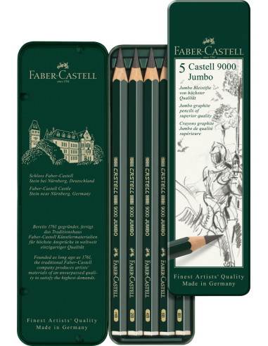 Comprar Cx. Faber-Castell C/6 Graduações Jumbo | Lápis Graphite | Faber-Castell