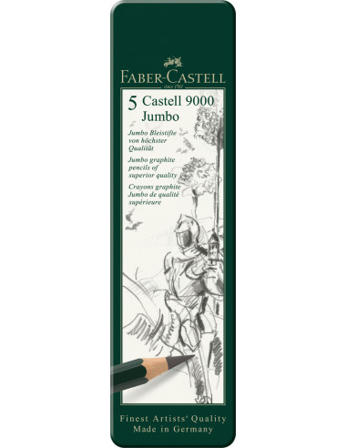 Comprar Cx. Faber-Castell C/6 Graduações Jumbo | Lápis Graphite | Faber-Castell