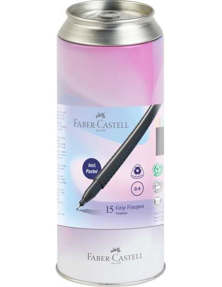 Comprar Estojo Marcadores Faber-Castell Grip Finepen 0.4 | Marcadores de feltro | Faber-Castell