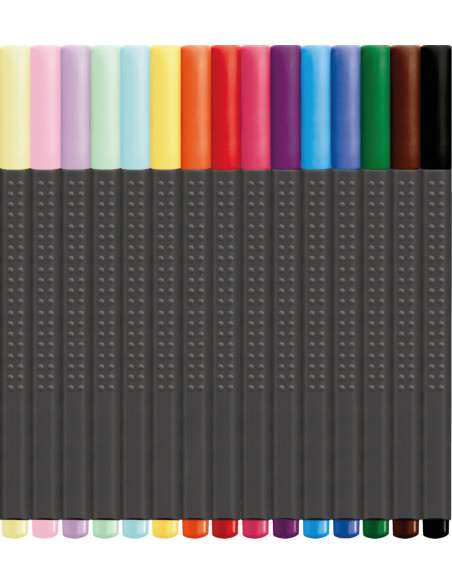 Comprar Estojo Marcadores Faber-Castell Grip Finepen 0.4 | Marcadores de feltro | Faber-Castell