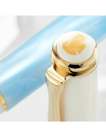 Comprar Caneta Pelikan M200 Pastel Blue ( F ) | Canetas Aparo | Pelikan Passion