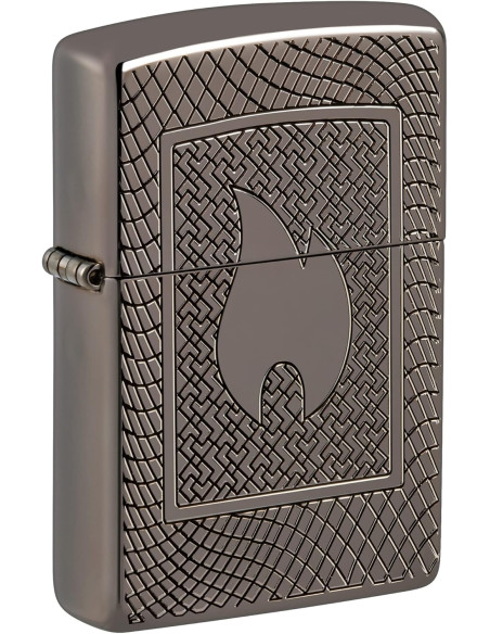 Comprar Isqueiro Zippo Black Ice Armor Pattern Design | Isqueiros | Zippo