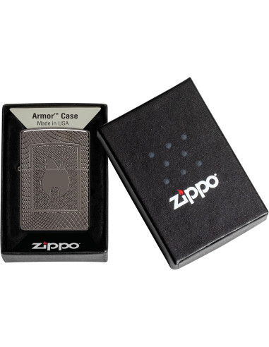 Comprar Isqueiro Zippo Black Ice Armor Pattern Design | Isqueiros | Zippo