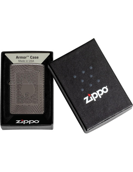 Comprar Isqueiro Zippo Black Ice Armor Pattern Design | Isqueiros | Zippo