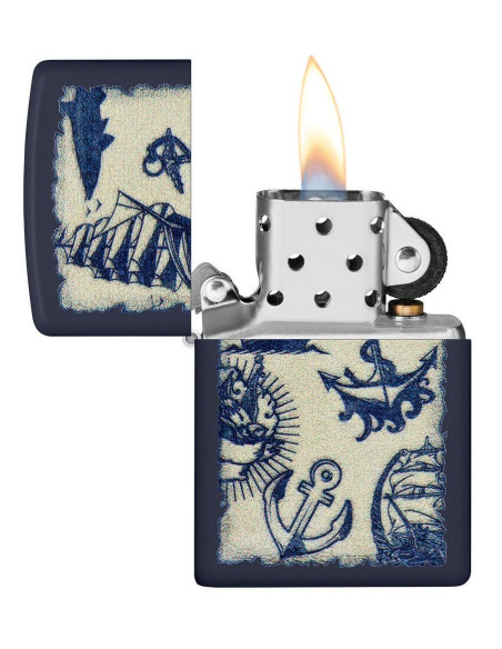 Comprar Isqueiro Zippo Marítimo Azul | Isqueiros | Zippo
