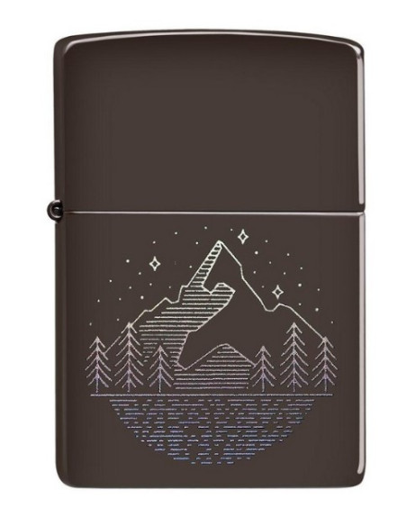 Comprar Isqueiro Zippo Mountain Brown | Isqueiros | Zippo