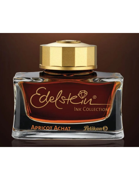 Comprar Frasco de tinta Pelikan Edelstein Apricot Achat 50 ml | Tinteiros | Pelikan Passion