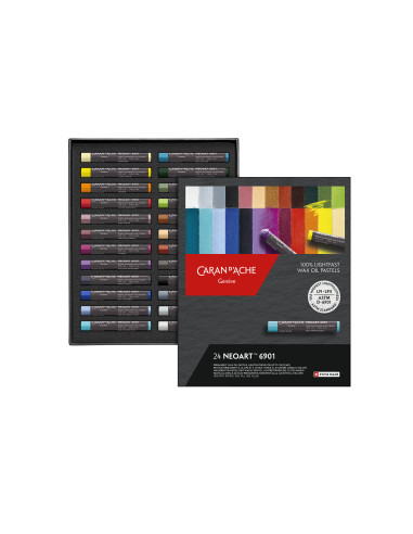 Comprar Neoart Caran d´Ache  Cx. C/24 Cores | Pastel a Óleo | Caran d Ache