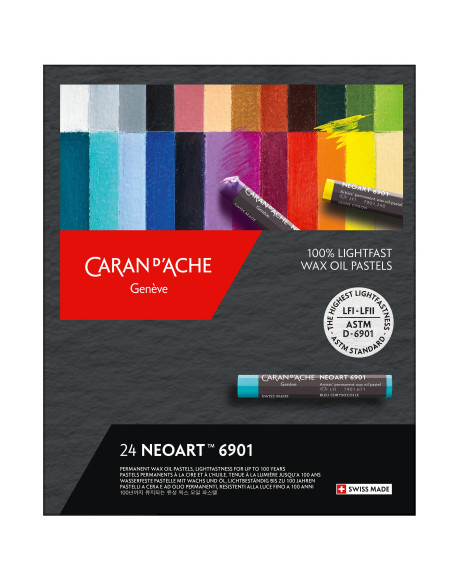 Comprar Neoart Caran d´Ache  Cx. C/24 Cores | Pastel a Óleo | Caran d Ache