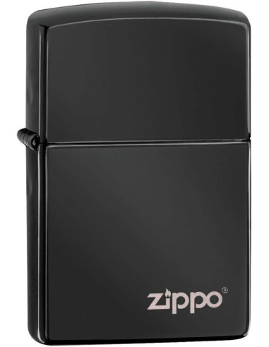 Comprar Isqueiro Zippo High Polish Black Logo | Isqueiros | Zippo