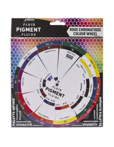 Comprar Roda Cromática Pébéo Fluid Pigment | Auxiliares | Pébéo