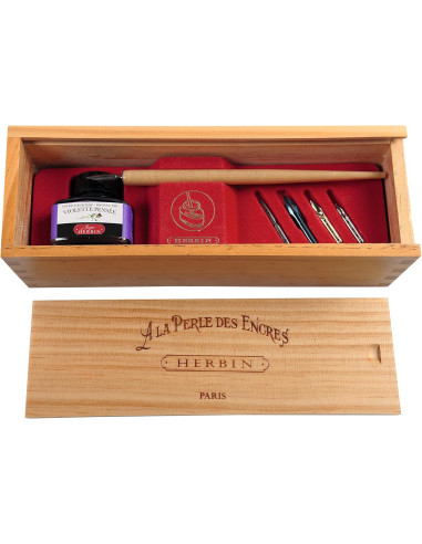 Comprar Set de Caligrphia Violette Pensée Herbin | Canetas Aparo | Jacques Herbin