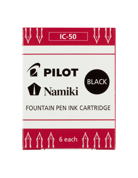 Cartucho Pilot IC-50 Preto