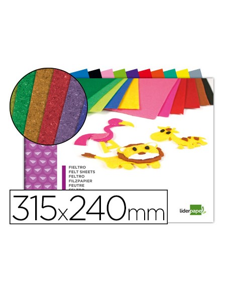 Comprar Bloco Feltro A4 10 fls | Blocos Trabalhos Manuais | Papelaria João Correia