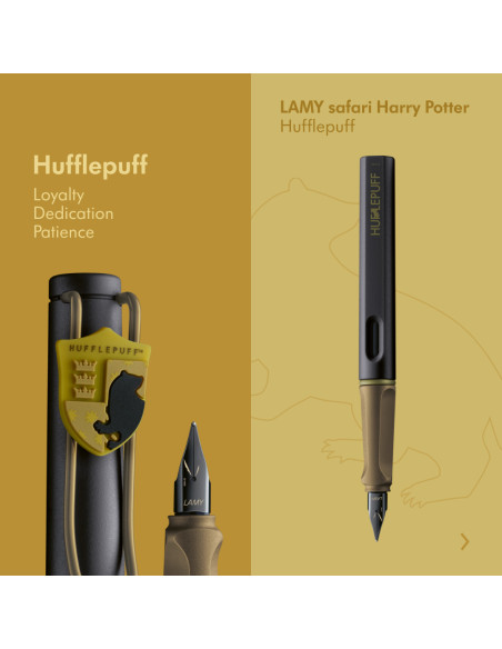 Caneta Lamy Safari Harry Potter  M Hufflepuff 1240393