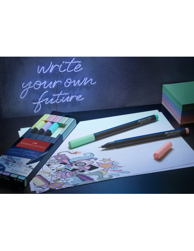 Marcadores Faber-Castell Finepen 151602