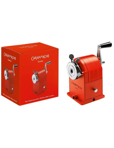 Máquina Afiar Caran D`Ache Metal Vermelha 455.270