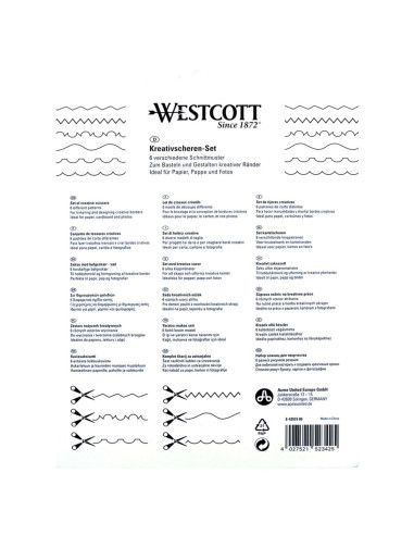 Set Tesouras Criativas Westcott E-42515