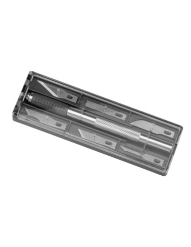 Set Bisturi Hobby Knife C/6 Laminas E73000