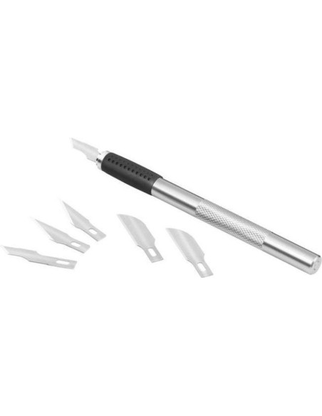 Set Bisturi Hobby Knife C/6 Laminas E73000