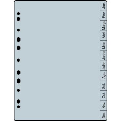 Comprar Conj. separador Anual Jan/Dez P.P. 0.13 A4 | Arquivo | Manufacturas Roma
