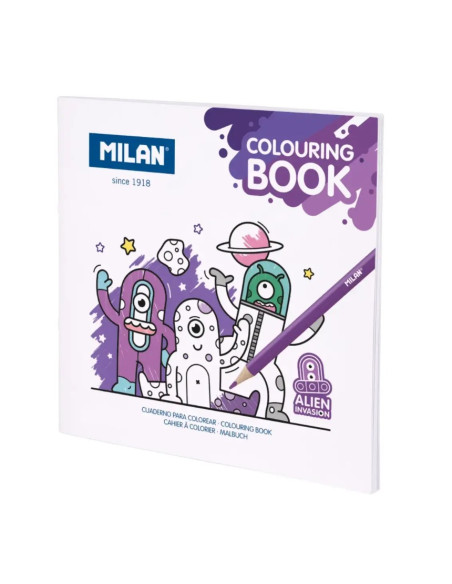 Livro de Colorir Milan Alien Invasion 54218GC06